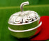 Pure Silver Apple Kumkum Dabbi 6 grams